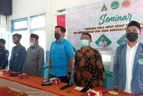 Karang Taruna Perisai Peniraman dan  PK IPNU IPPNU MA Darutholibin pada hari sabtu menggelar Seminar Tentang Narkoba dan Pendidikan