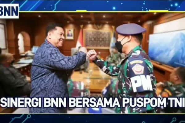 DANPUSPOM TNI DUKUNG BNN RI DALAM "WAR ON DRUGS DANPUSPOM TNI DUKUNG BNN RI DALAM “WAR ON DRUGS