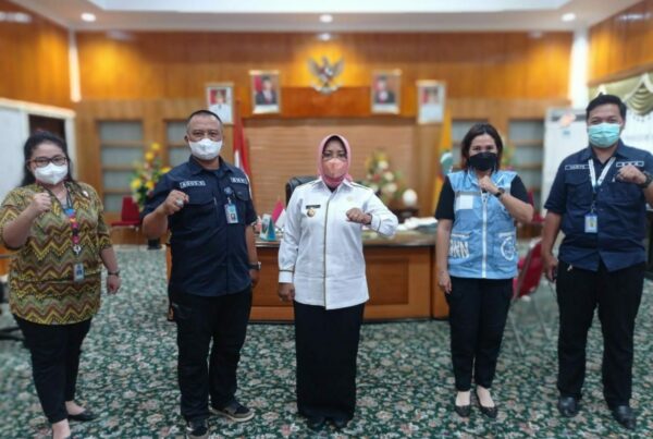 Audiensi dengan Bupati Mempawah mengenai regulasi P4GN di Kabupaten Mempawah