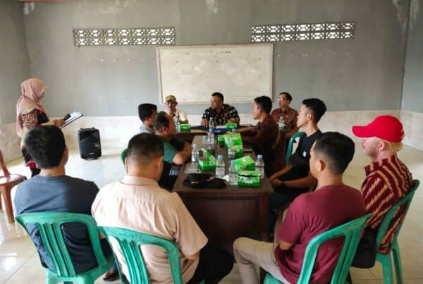 Kegiatan Pembentukan Unit IBM di Balai Desa Toho Ilir Kecamatan Toho Kabupaten Mempawah