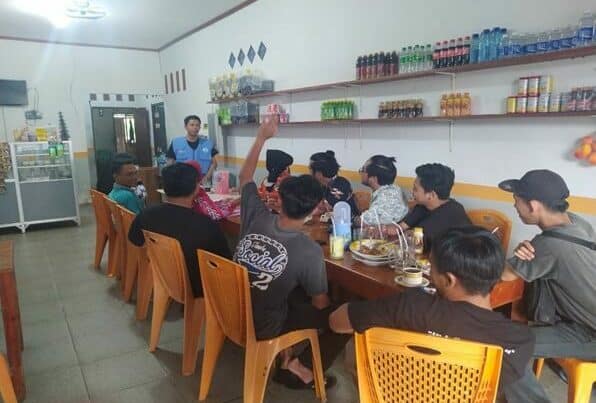 Kegiatan Komunikasi Informasi Edukasi IBM Bukit Raya di Desa Pak Laheng