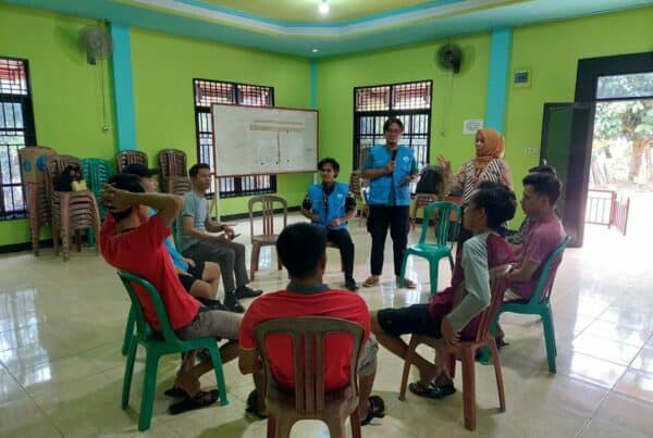 Kegiatan Kelompok Dukungan Sebaya IBM Bukit Raya di Desa Pak Laheng