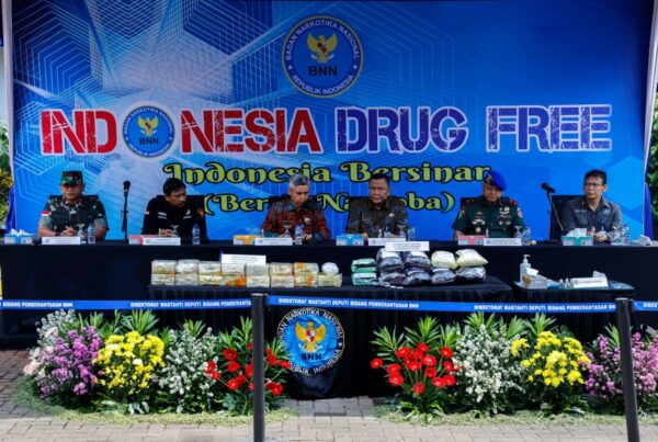 Selamatkan Generasi Bangsa, BNN Bakar Habis Barang Bukti Narkotika