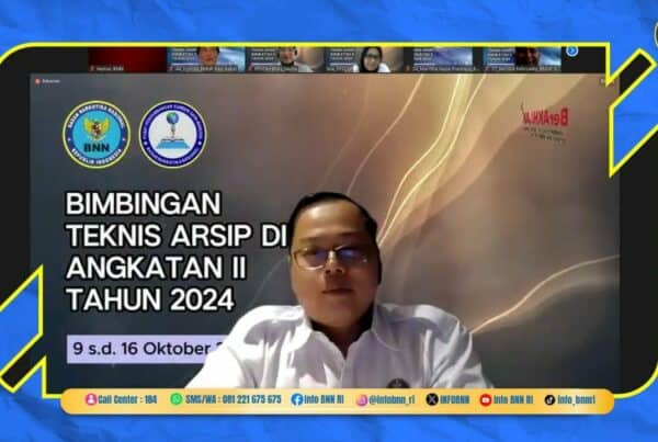 BIMTEK ARSIP DIGITAL GELOMBANG II BERAKHIR, BNN AKSELERASI PENGELOLAAN ARSIP DIGITAL