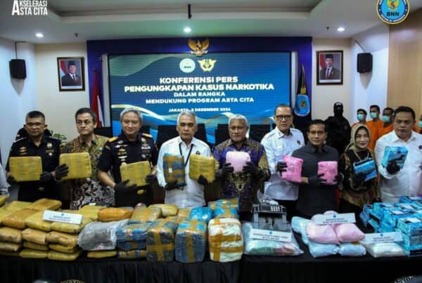 JELANG AKHIR TAHUN 2024, BNN RI UNGKAP 15 KASUS PEREDARAN GELAP NARKOTIKA