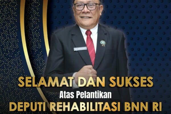 Selamat dan sukses atas pelantikan dr. Bina Ampera Bukit, M.Kes sebagai Deputi Rehabilitasi BNN RI Konsep Otomatis